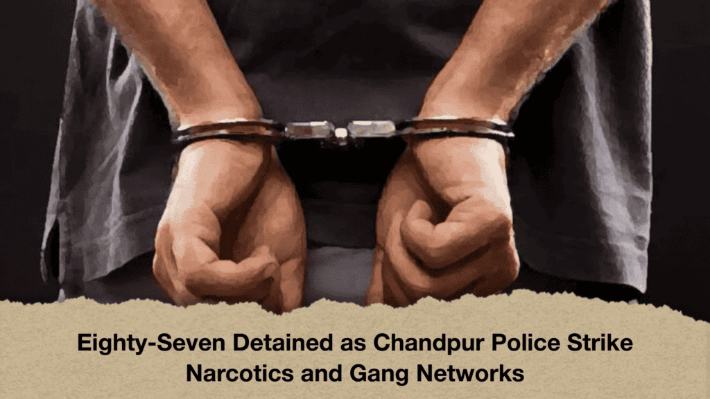 Eighty-Seven Detained as Chandpur Police Strike Narcotics and Gang Networks (2)