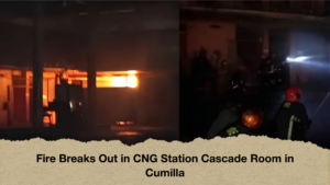 Fire Breaks Out in CNG Station Cascade Room in Cumilla
