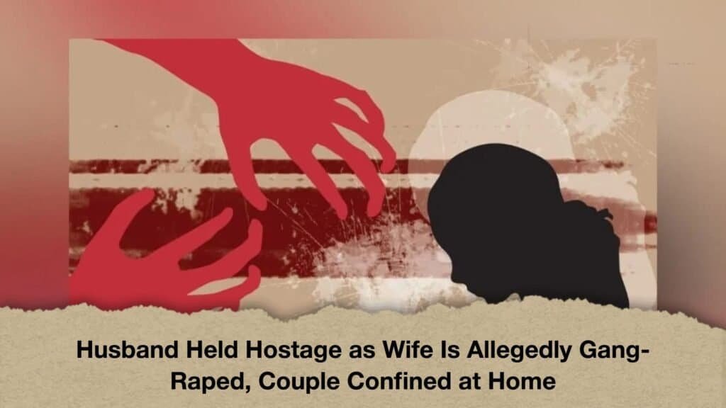 Husband Held Hostage as Wife Is Allegedly Gang-Raped, Couple Confined at Home