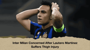 Inter Milan Concerned After Lautaro Martínez Suffers Thigh Injury
