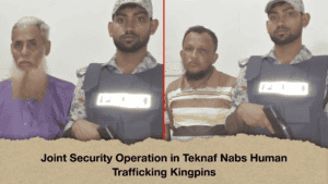 Joint Security Operation in Teknaf Nabs Human Trafficking Kingpins