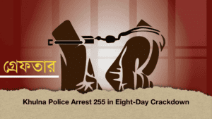 Khulna Police Arrest 255 in Eight-Day Crackdown