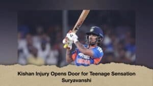 Kishan Injury Opens Door for Teenage Sensation Suryavanshi