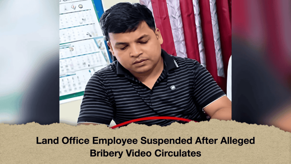 Land Office Employee Suspended After Alleged Bribery Video Circulates