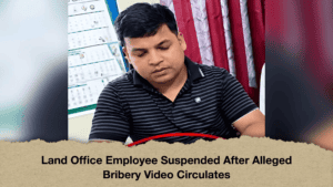 Land Office Employee Suspended After Alleged Bribery Video Circulates