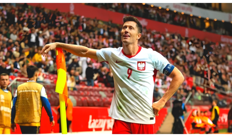 Lewandowski Breaks Ronaldo Record in Nations League Rout