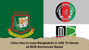 Litton Das to Lead Bangladesh in UAE Tri-Series as BCB Announces Squad