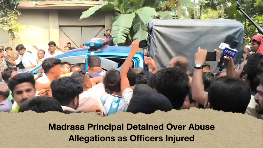 Madrasa Principal Detained Over Abuse Allegations as Officers Injured