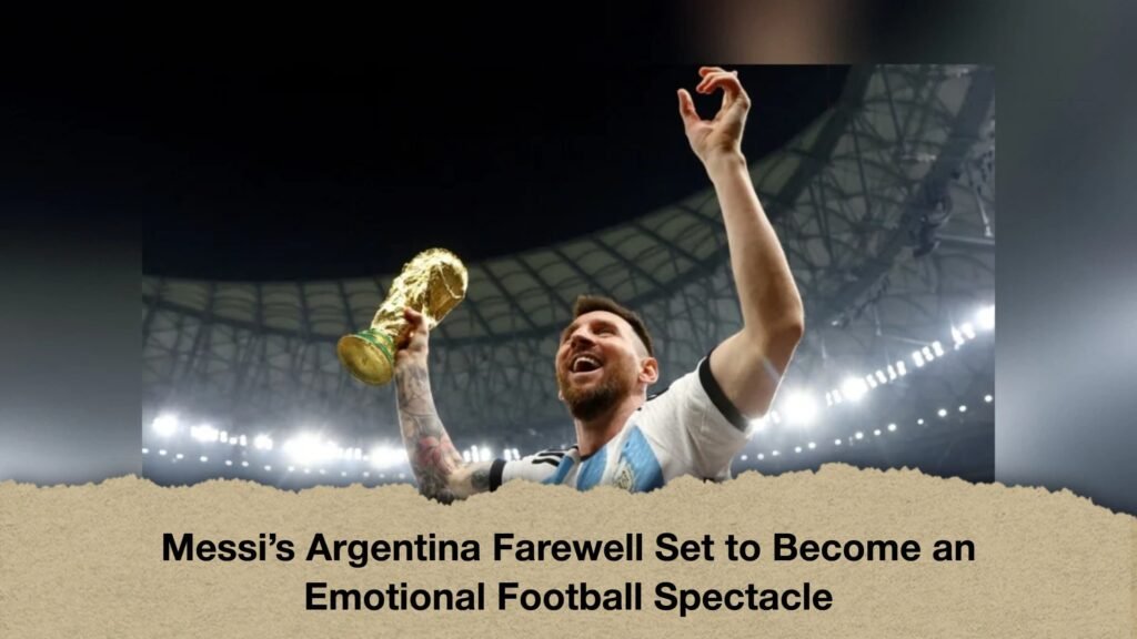 Messi’s Argentina Farewell Set to Become an Emotional Football Spectacle