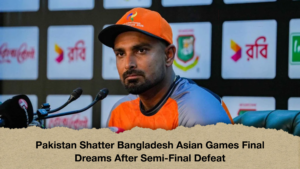 Pakistan Shatter Bangladesh Asian Games Final Dreams After Semi-Final Defeat