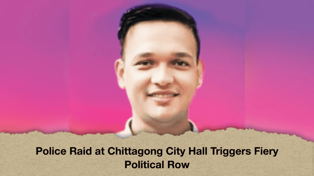 Police Raid at Chittagong City Hall Triggers Fiery Political Row