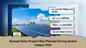 Rampal Solar Project Was Planned During Awami League Rule