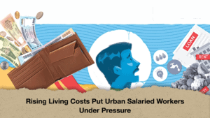 Rising Living Costs Put Urban Salaried Workers Under Pressure