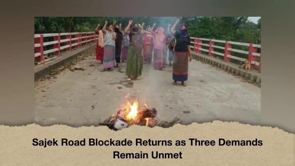 Sajek Road Blockade Returns as Three Demands Remain Unmet