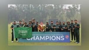 Saudi Arabia Targets 2028 T20 World Cup Qualification