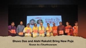 Shuvo Das and Aishi Rakshit Bring New Puja Song to Chattogram