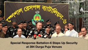 Special Response Battalion-6 Steps Up Security at 394 Durga Puja Venues