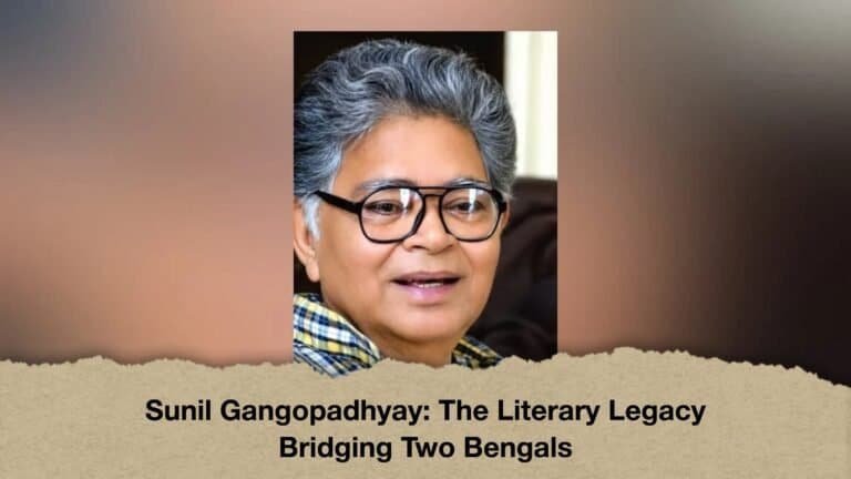 Sunil Gangopadhyay The Literary Legacy Bridging Two Bengals