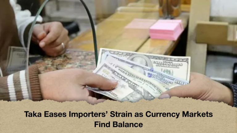 Taka Eases Importers’ Strain as Currency Markets Find Balance