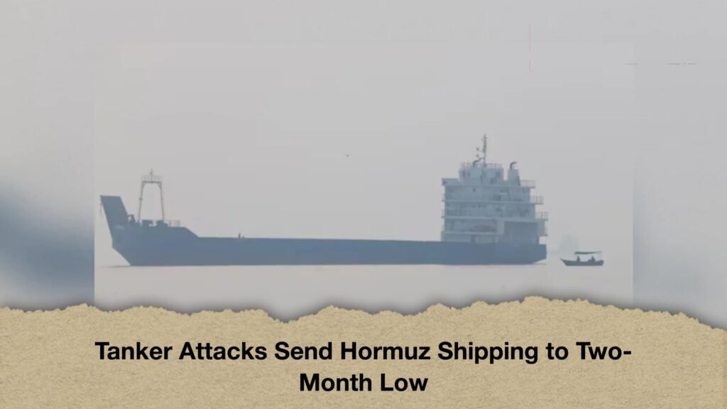 Tanker Attacks Send Hormuz Shipping to Two-Month Low