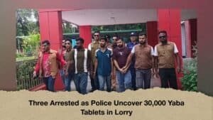 Three Arrested as Police Uncover 30,000 Yaba Tablets in Lorry