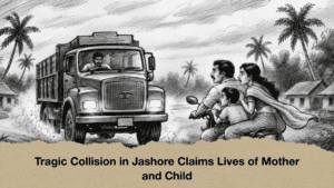 Tragic Collision in Jashore Claims Lives of Mother and Child
