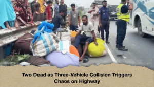 Two Dead as Three-Vehicle Collision Triggers Chaos on Highway